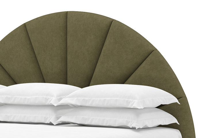 Huxley Bed Frame in Moss#color_moss