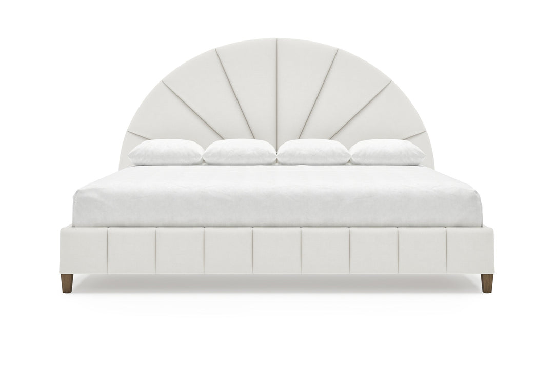 Huxley Bed Frame in Snow#color_snow