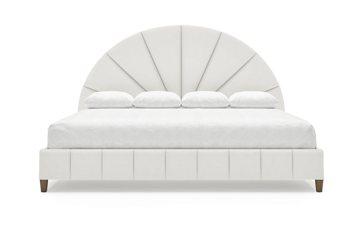 Huxley Bed Frame in Snow#color_snow