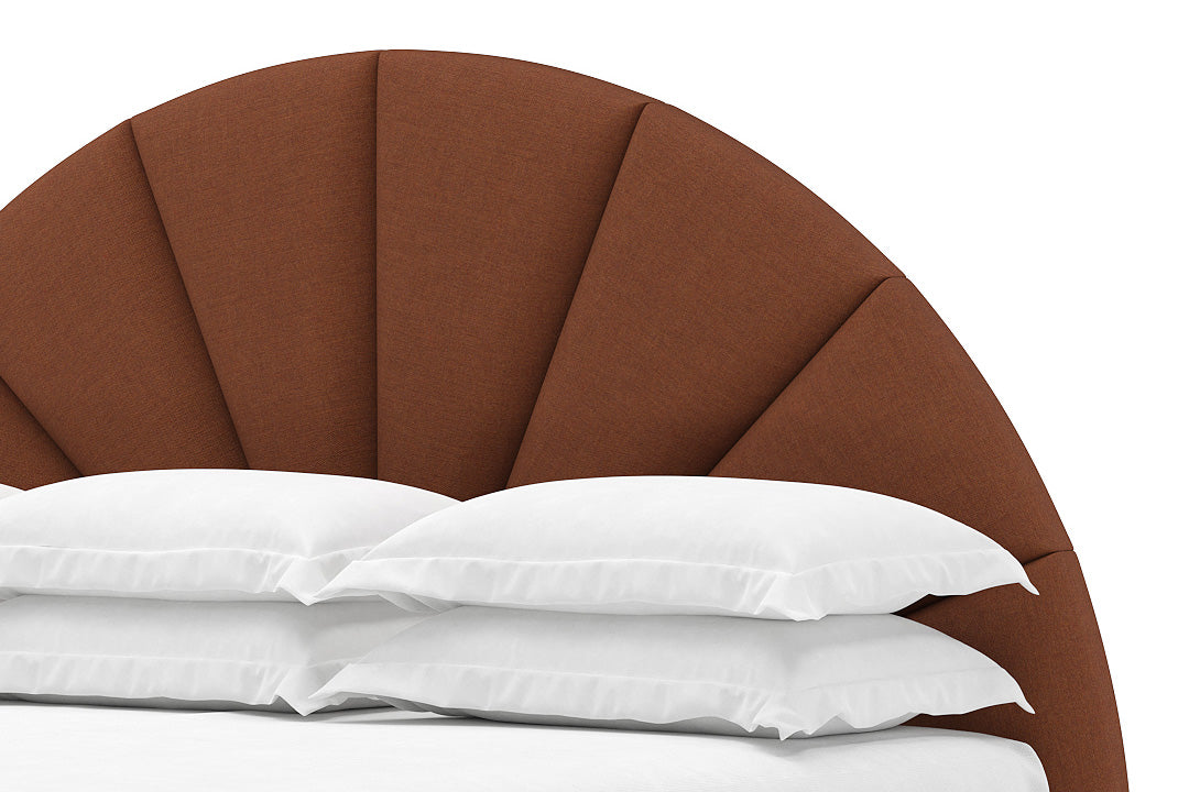 Huxley Bed Frame in Clay#color_clay