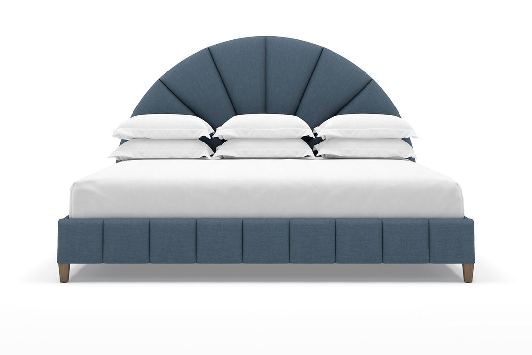 Huxley Bed Frame in Steel#color_steel