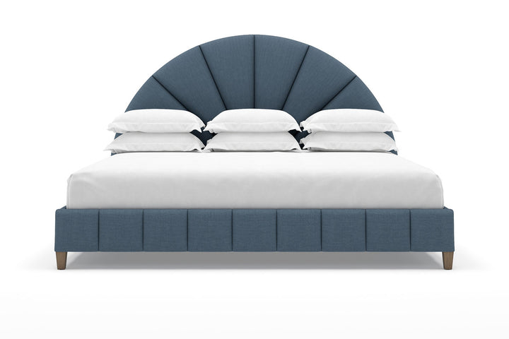 Huxley Bed Frame in Steel#color_steel