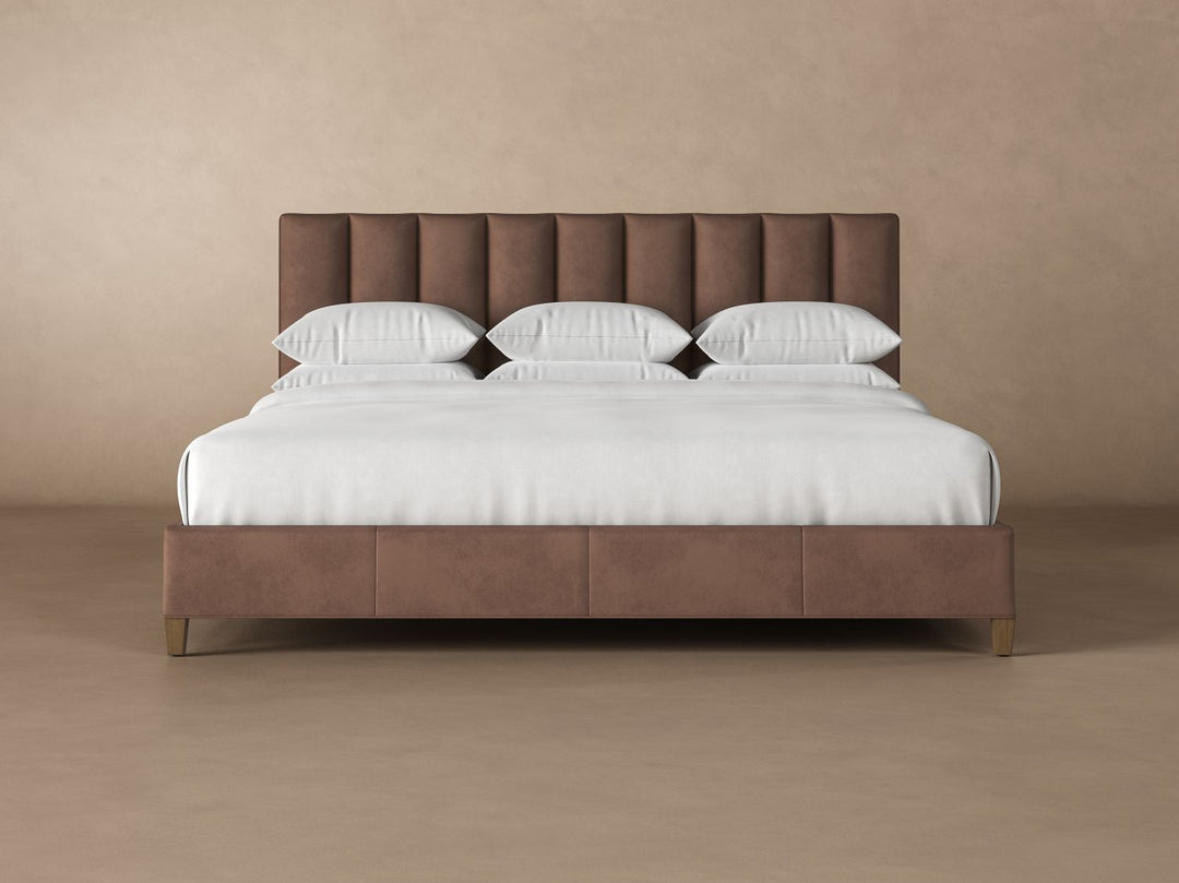 Kenai Leather Headboard in Espresso#color_espresso