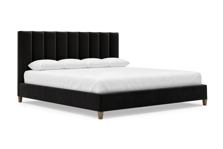 Angled Kenai Bed Frame in onyx#color_onyx