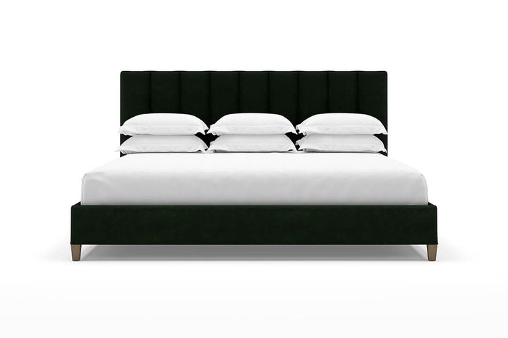 Angled Kenai Bed Frame in Emerald#color_emerald