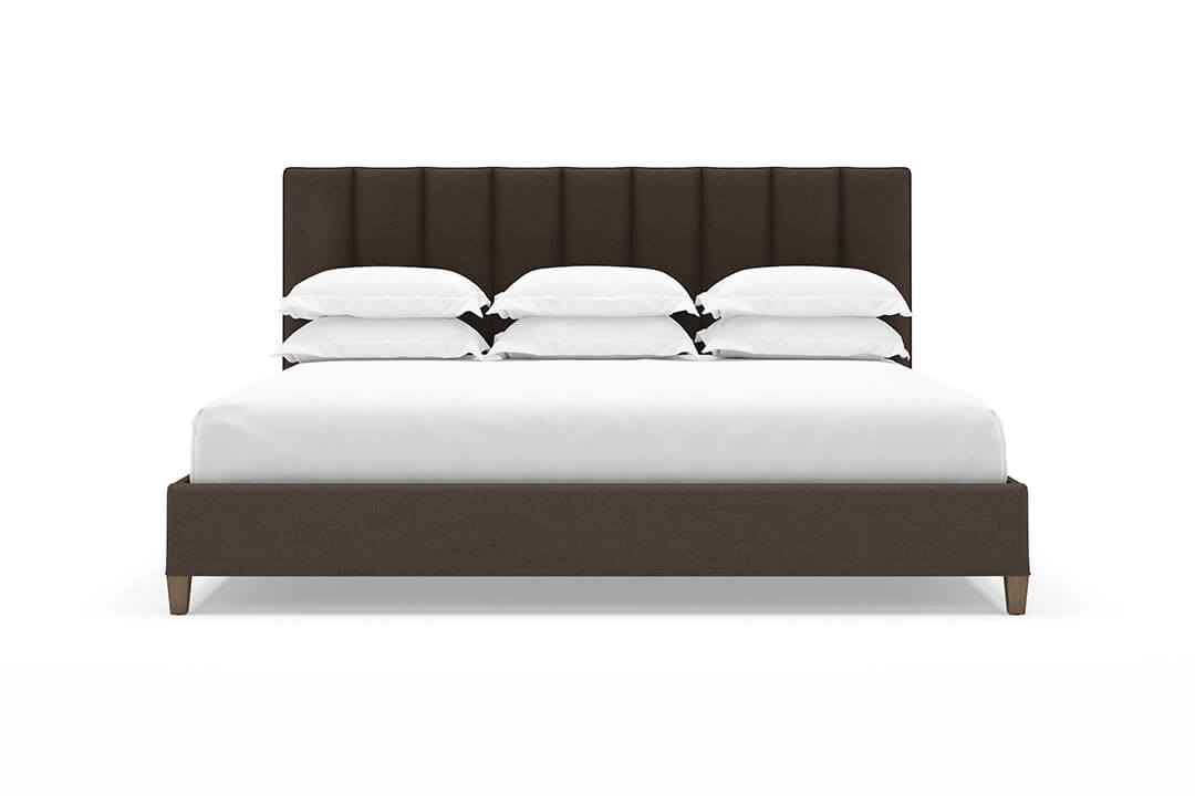 Angled Kenai Bed Frame in Bark#color_bark