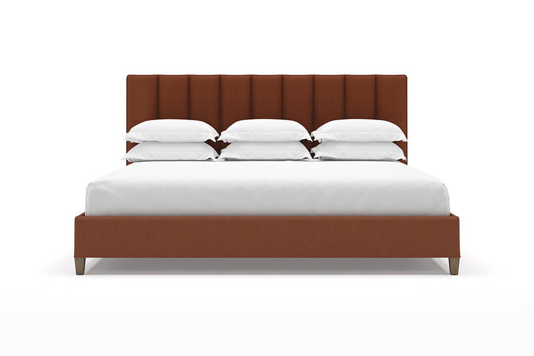 Angled Kenai Bed Frame in Clay#color_clay