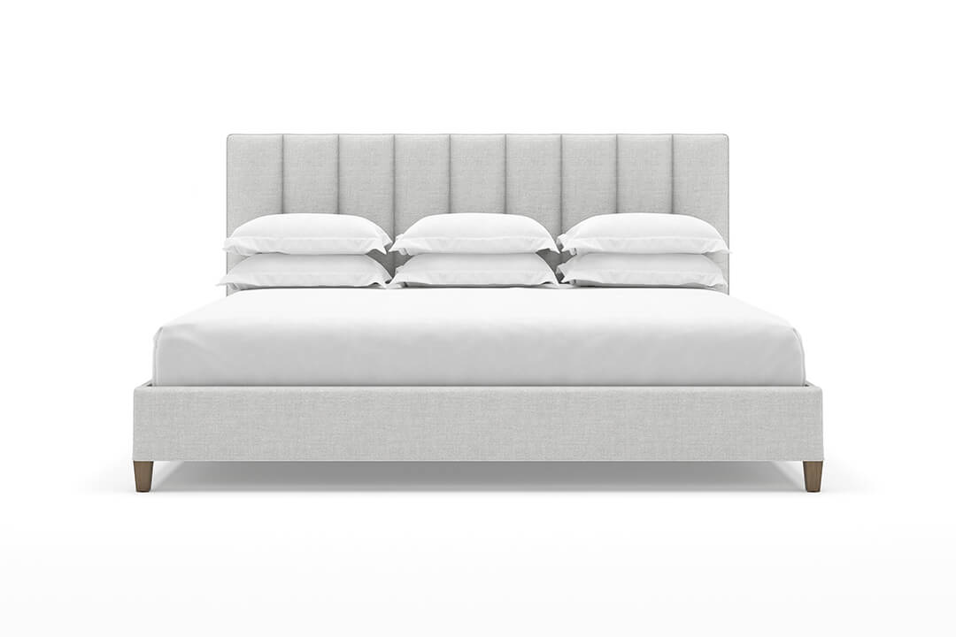 Angled Kenai Bed Frame in Dove#color_dove