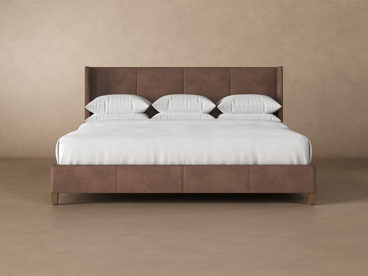 Kodiak Leather Bed in Espresso#color_espresso