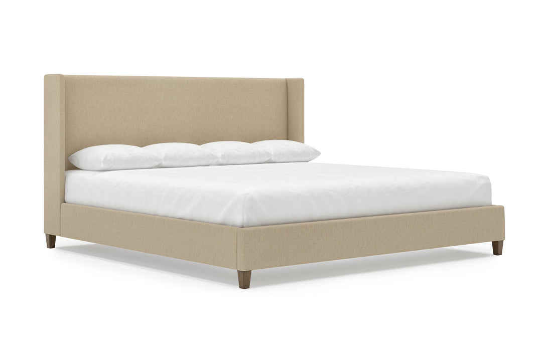 Angled Kodiak Bed Frame in Buff#color_buff