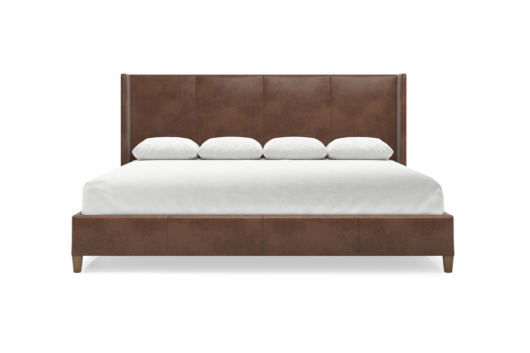 Kodiak Leather Bed in Espresso#color_espresso
