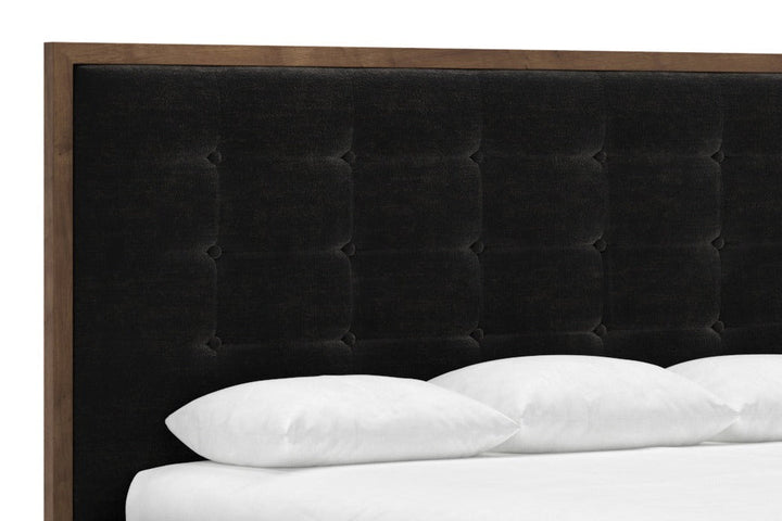 Angled Marlow Bed Frame in onyx#color_onyx-walnut