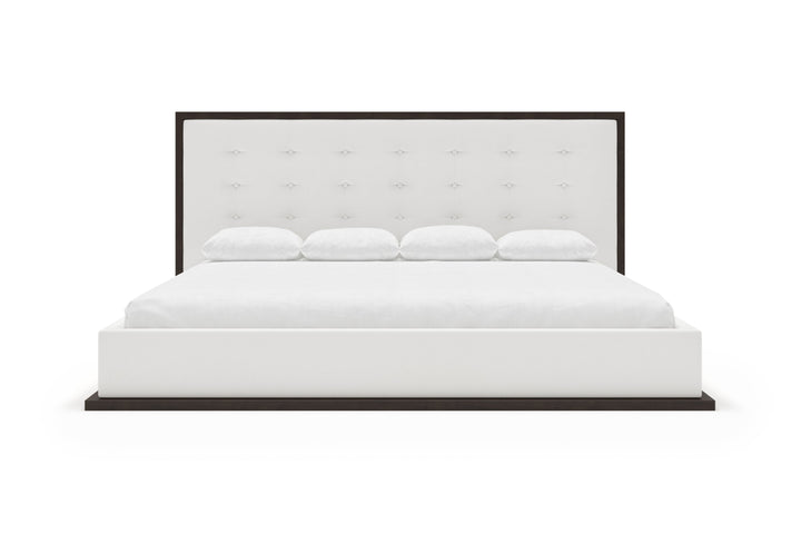 Marlow Bed Frame in Snow#color_snow-chestnut