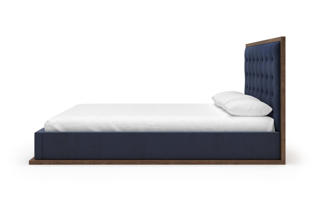 Angled Marlow Bed Frame in eclipse#color_eclipse-chestnut