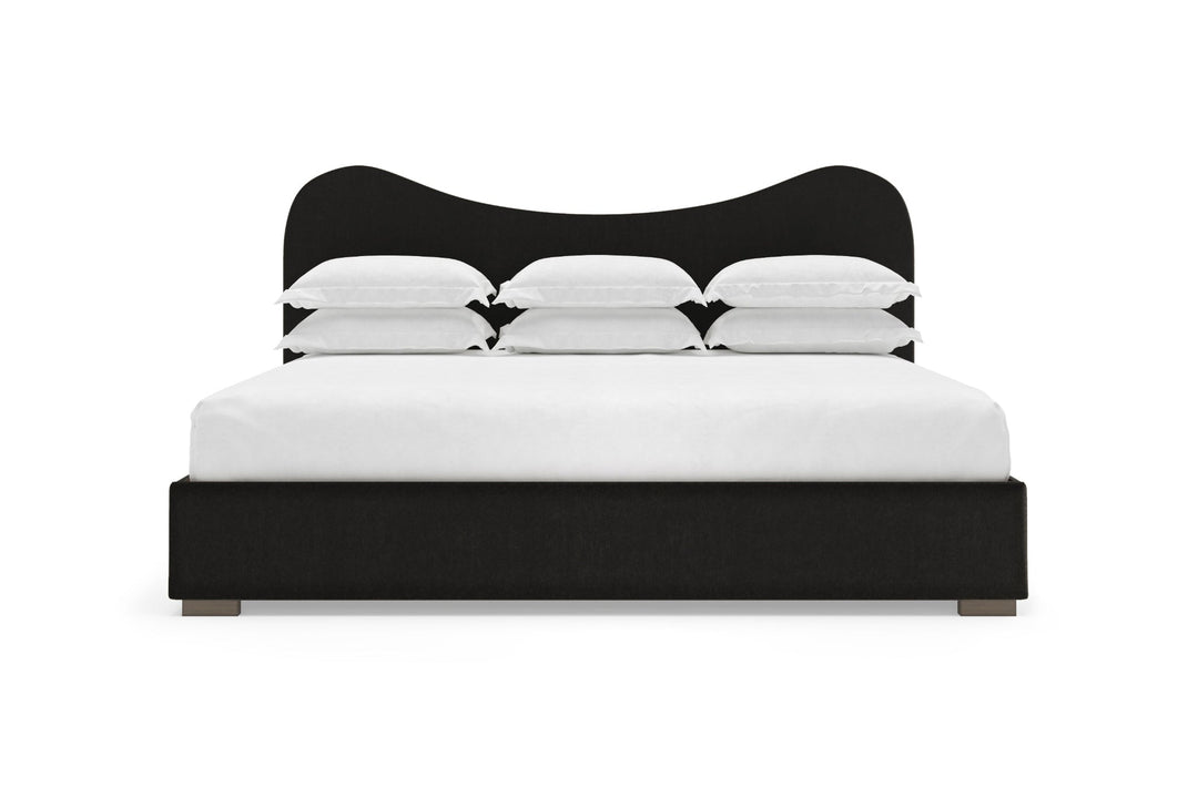 Celine Bed Frame in onyx#color_onyx