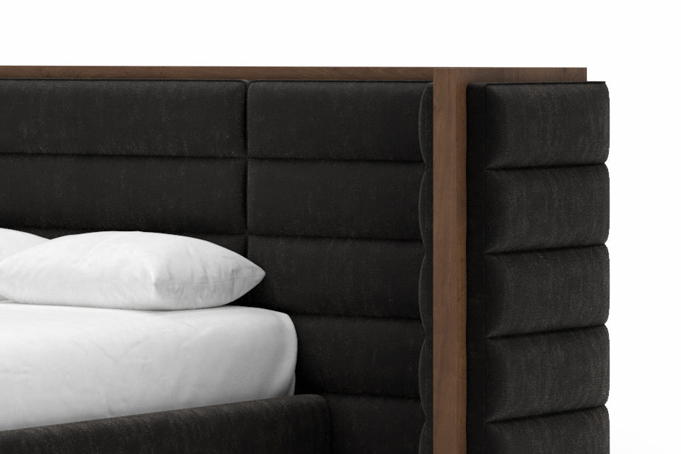 Harrison headboard in onyx #color_onyx