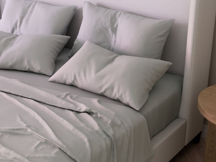 Platinum cotton sheets #color_platinum