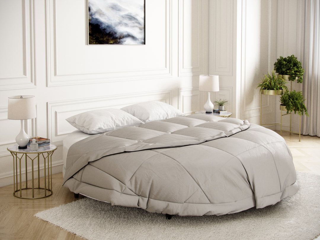 Round comforter #color_platinum