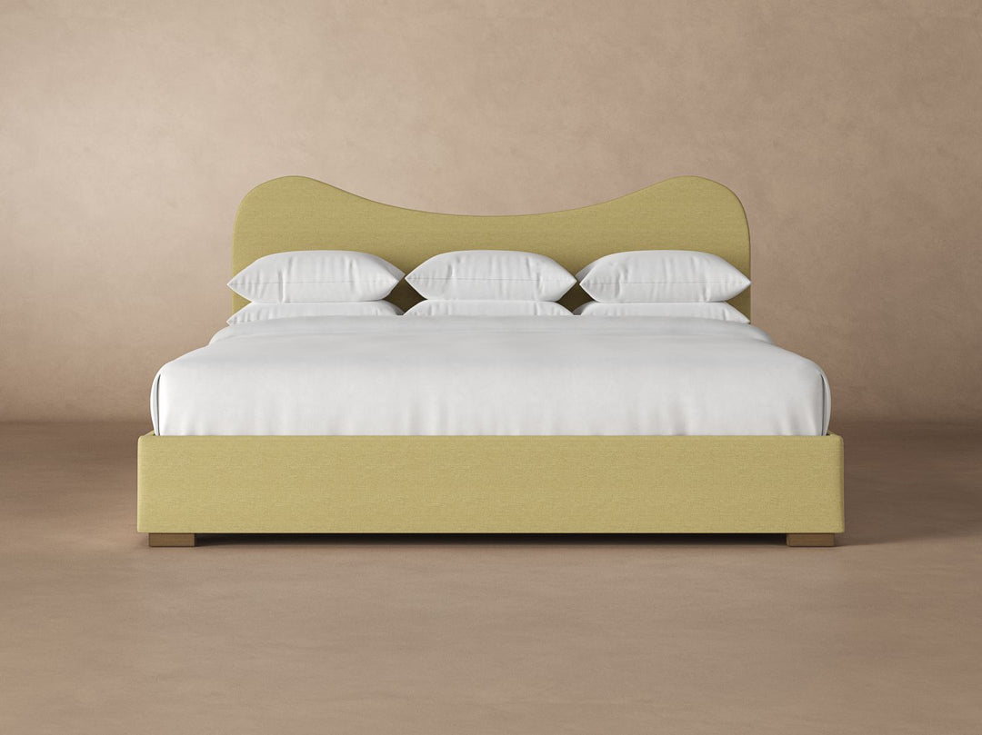 Wave Bed Frame in Iceland Moss#color_iceland-moss