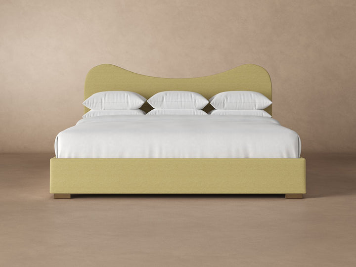 Wave Bed Frame in Iceland Moss#color_iceland-moss
