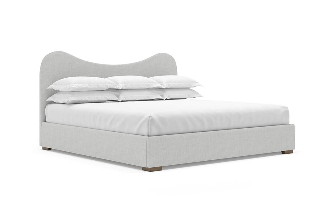Wave Bed Frame in Dove#color_dove