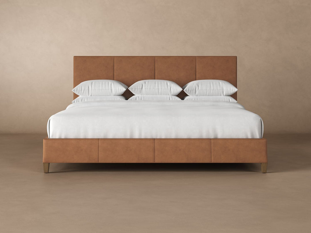 Zenith Bed Frame in Cognac#color_cognac
